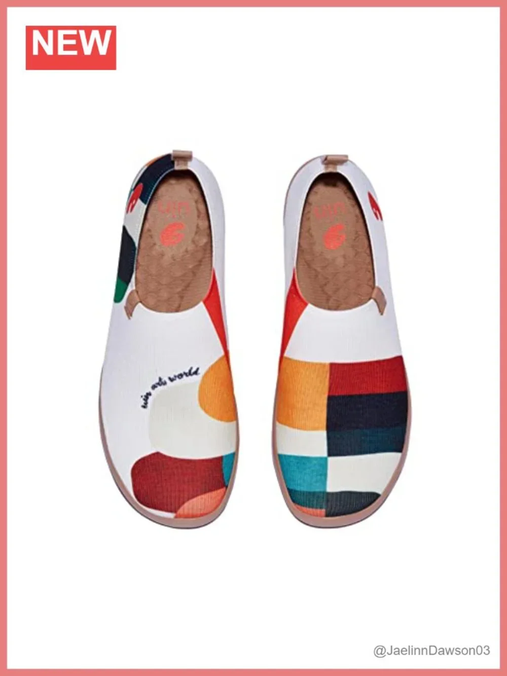 UIN Slip On Sneakers Women Comfortable Lightweight Barefoot Travel Casual